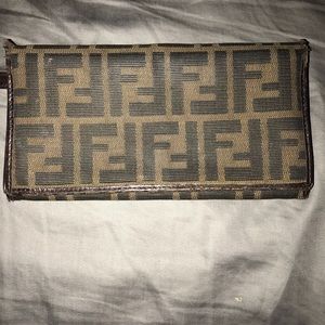 Fendi Brown Zucca wallet